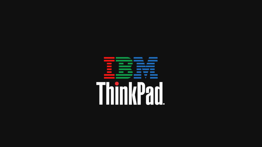 I B M Think Pad Classic Logo Wallpaper