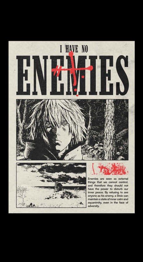 I Have No Enemies Quote Wallpaper