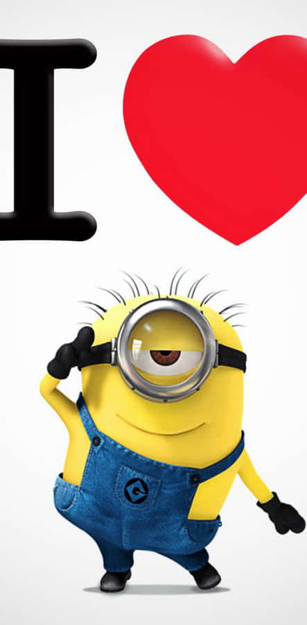 I Love Pfp Minion Wallpaper