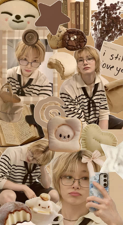 I N Stray Kids Cozy Aesthetic Wallpaper