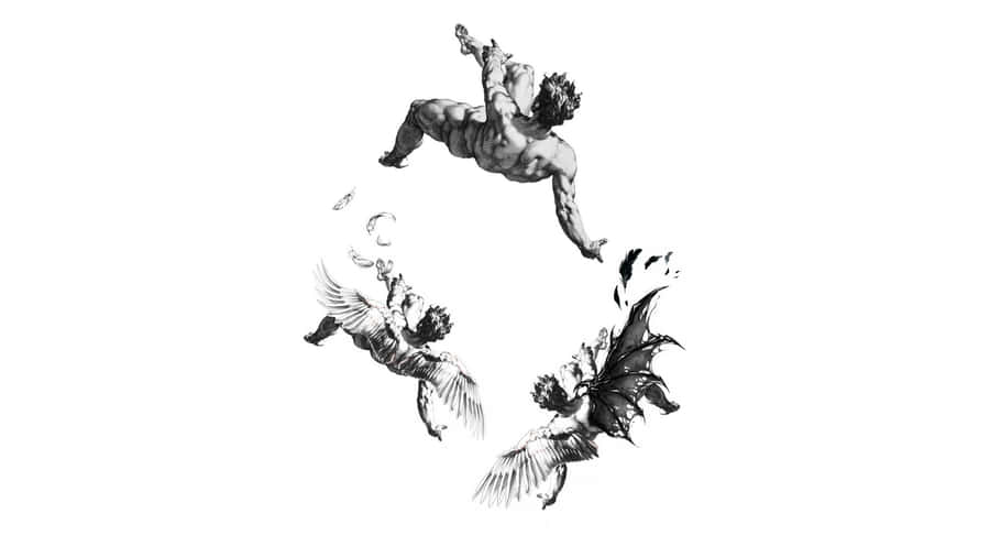 Icarus Falling From Sky Wallpaper