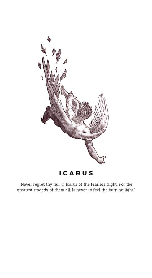 Icarus Falling From Sky Wallpaper