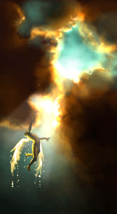 Icarus Falling From Sky Wallpaper