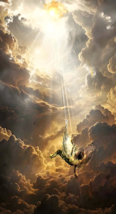 Icarus Falling From The Sky Wallpaper