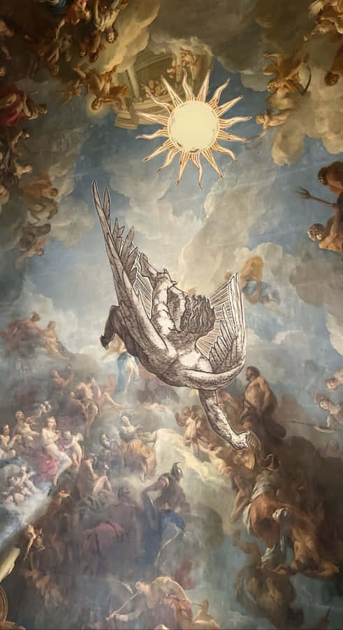 Icarus Falling From The Sky Wallpaper