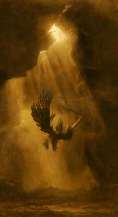 Icarus Falling From The Sky Wallpaper