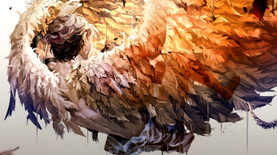 Icarus Wings In Flight Wallpaper