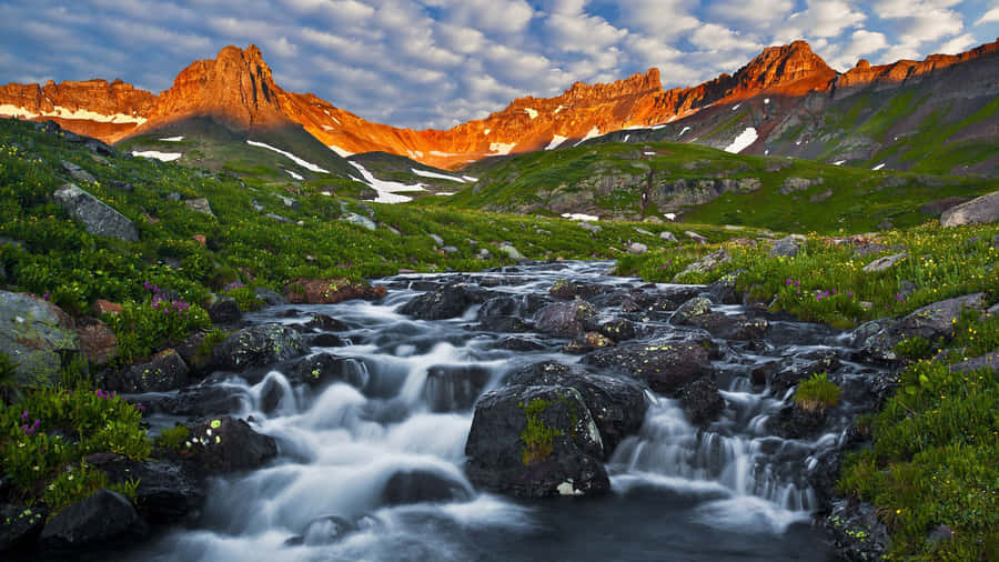 Ice Lake Basin Colorado Desktop Wallpaper