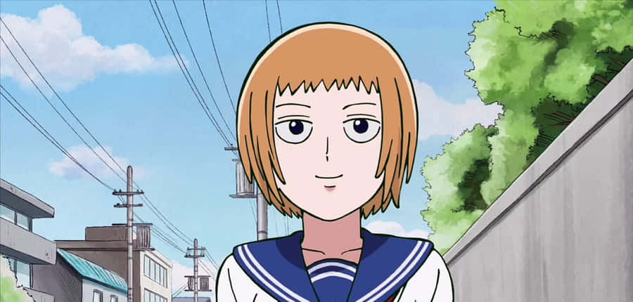 Ichi Mezato Standing Confidently Wallpaper