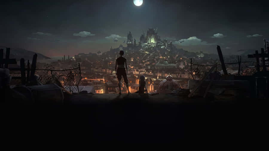 Iconic Animated Tv Series Characters Wallpaper