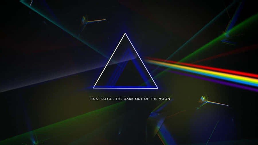Iconic Dark Side Of The Moon Album Art Wallpaper