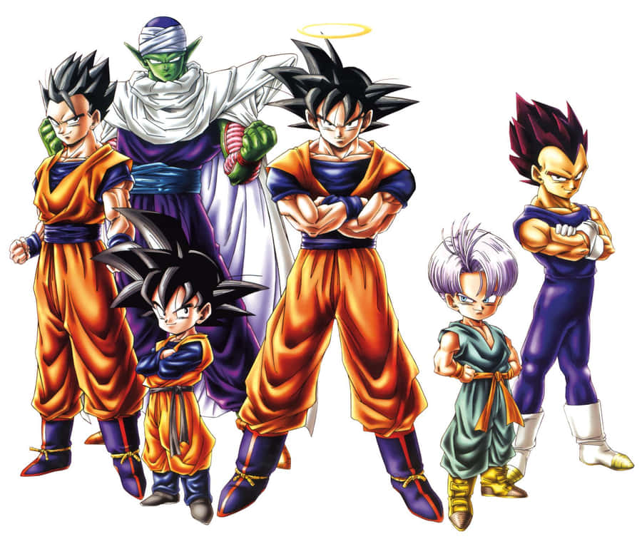 Iconic Dragon Ball Characters Wallpaper