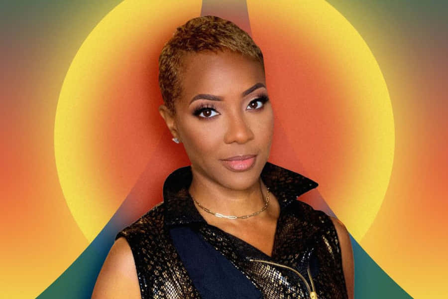 Iconic Female Artist Portrait Wallpaper