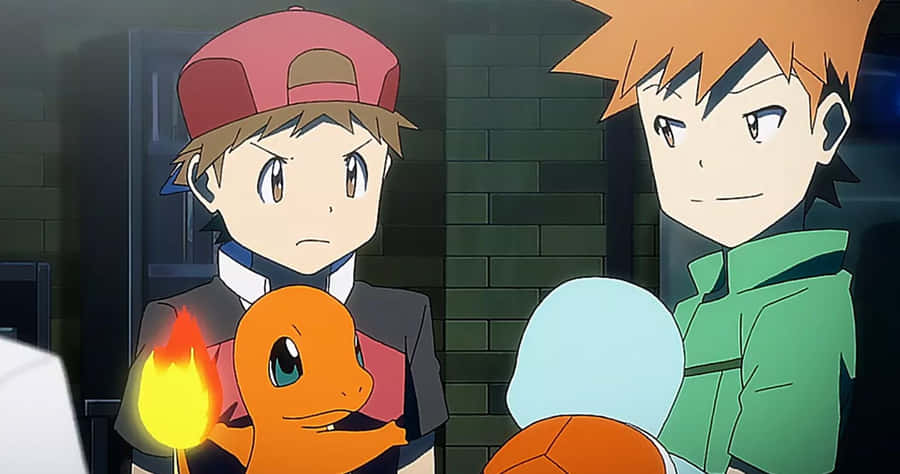 Iconic Pokemon Rivalry Wallpaper