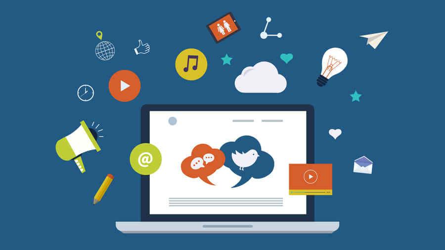 Icons That Suggest Empirical Learning From A Computer Wallpaper