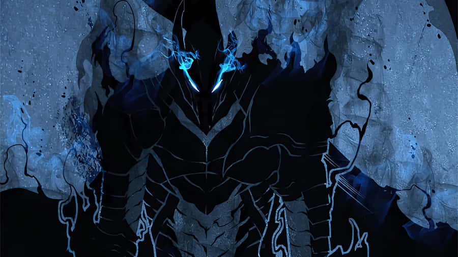 Igris Dark Armor Reveal Wallpaper