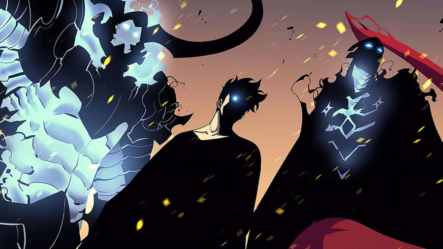 Igris Dark Figures Wallpaper