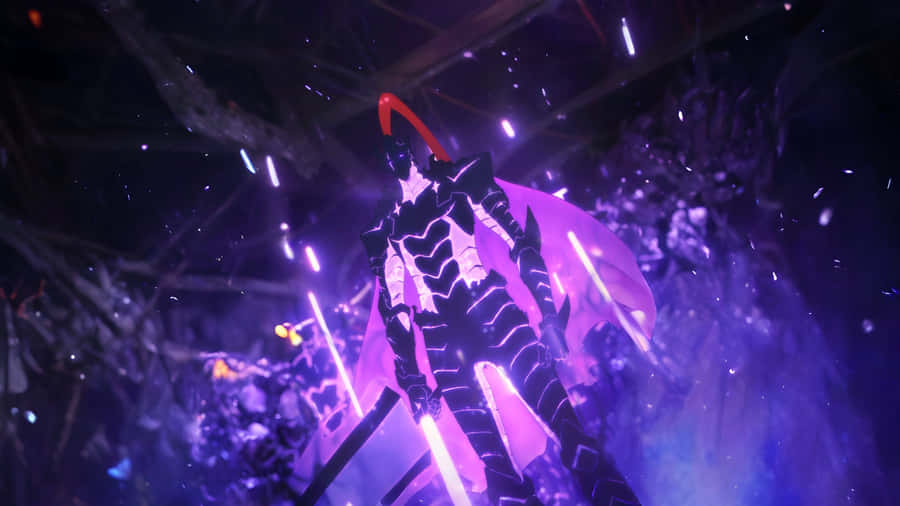 Igris Dark Form Battle Wallpaper