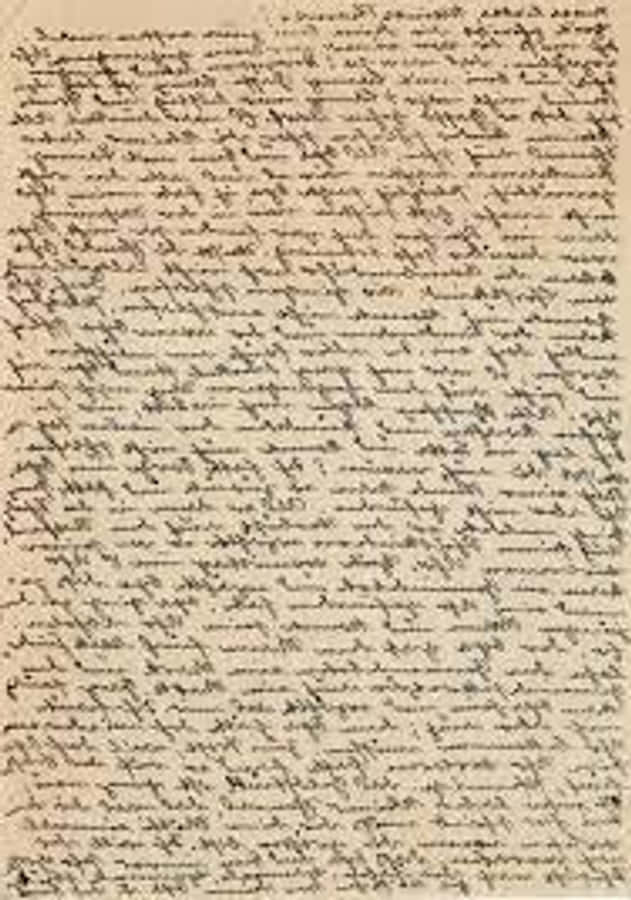 Illegible Penmanship Wallpaper