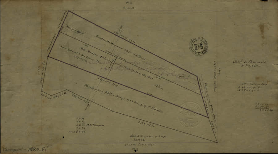Illegible Site Plan Drawing Wallpaper