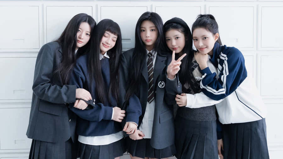Illit Kpop Group Style Wallpaper