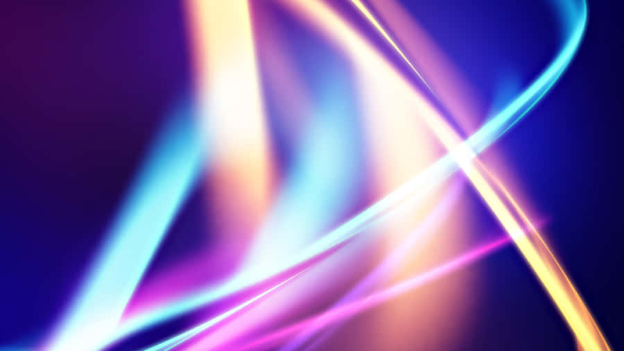 Illuminated Dream - Abstract Neon Art Wallpaper