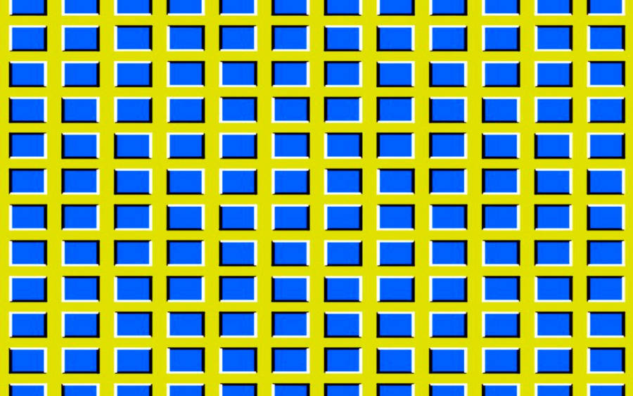 Illusion Outlined Boxes Wallpaper