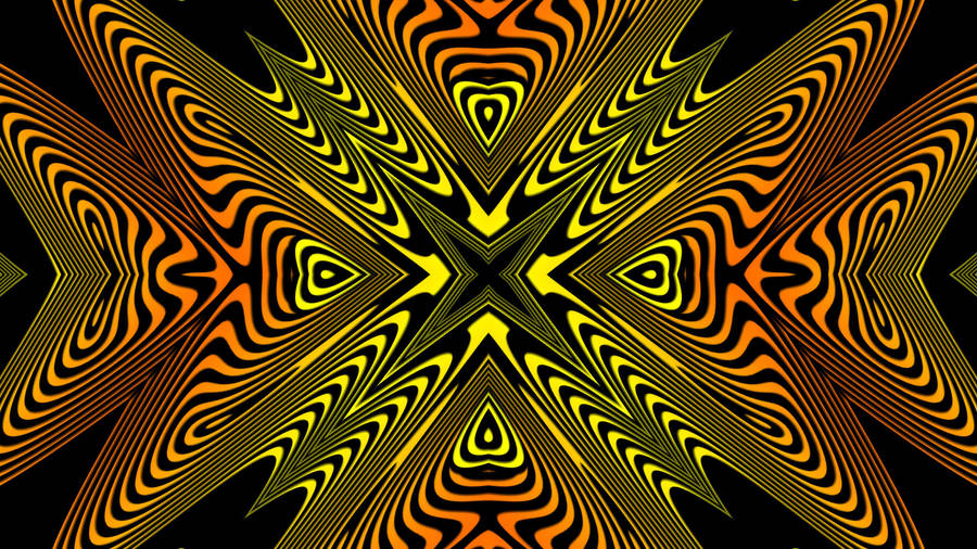 Illusion Stripes And Colors Wallpaper