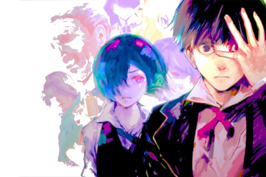 Illustration Of Sui Ishida, Japanese Manga Artist, Writer And Illustrator Wallpaper