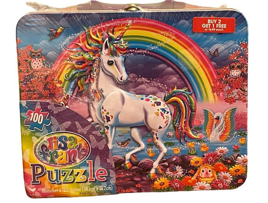 Image An Adorable Pastel Colored Lisa Frank Unicorn Wallpaper