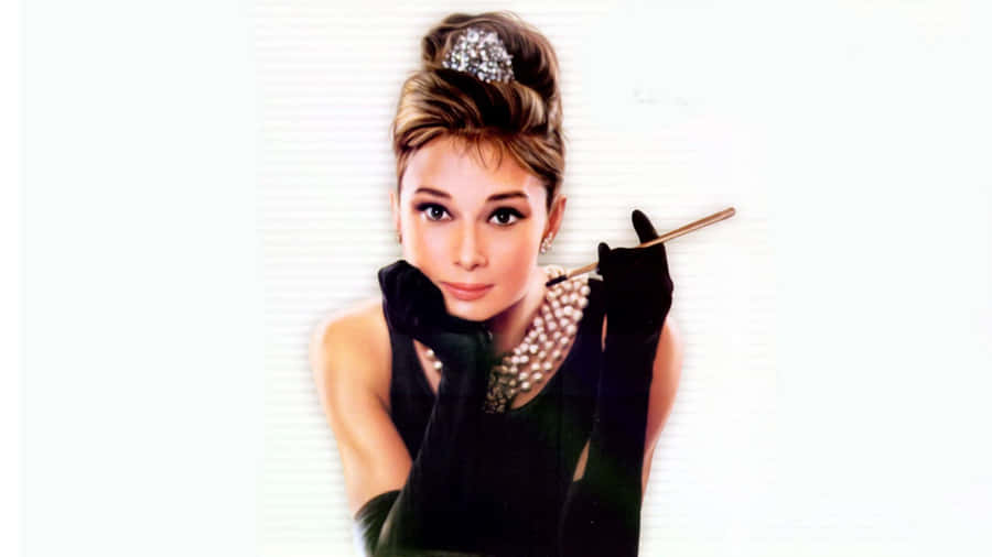 Image Audrey Hepburn Looking Stunning As Holly Golightly In 