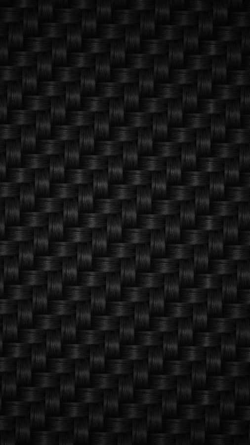 Image Black Carbon Fiber Pattern Wallpaper