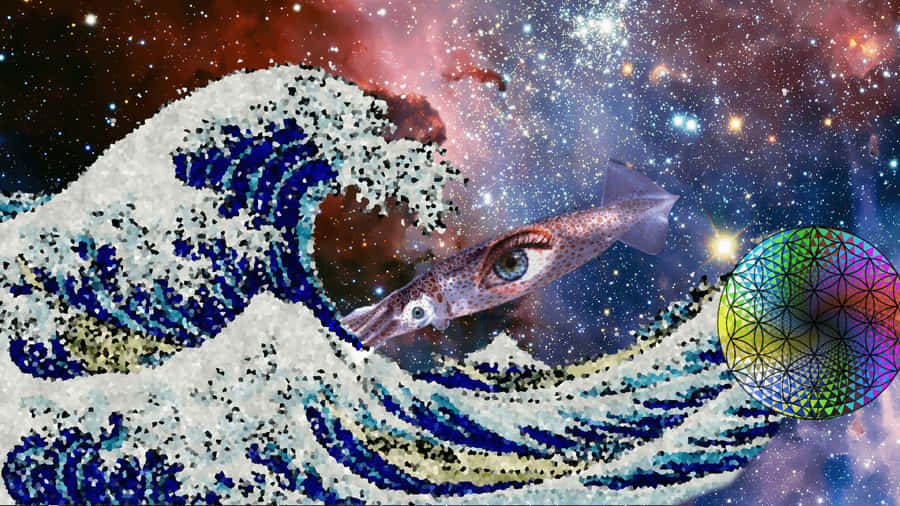 Image Explore The World Of Psychedelic Space Wallpaper