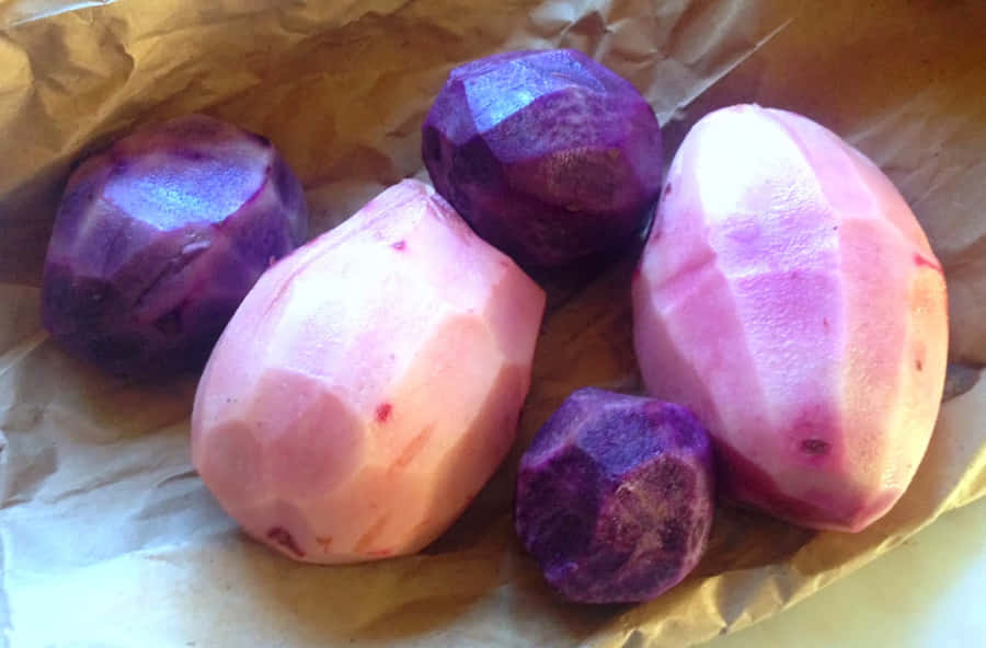 Image Purple Potato Wallpaper