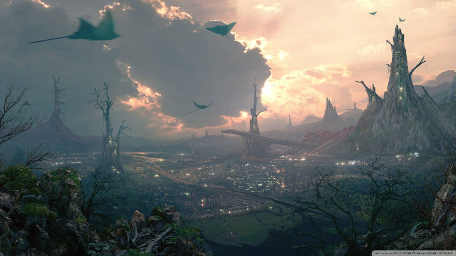 Imaginary World Wallpaper