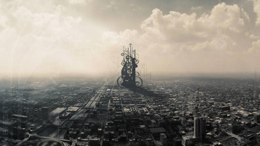 Imagined Modern Architecture In Tehran Wallpaper