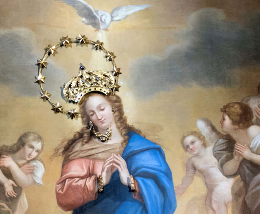 Immaculate Conception Artwork Wallpaper