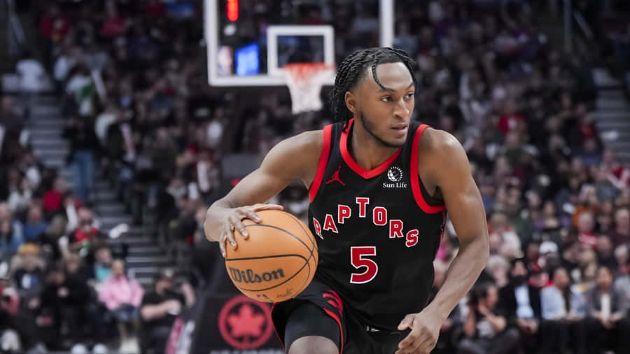 Immanuel Quickley Basketball Action Wallpaper