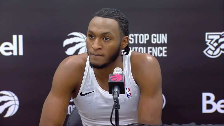 Immanuel Quickley Press Conference Wallpaper