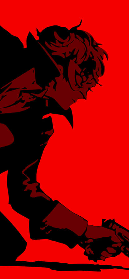 Immerse Yourself In The World Of Persona 5 With The Iphone. Wallpaper
