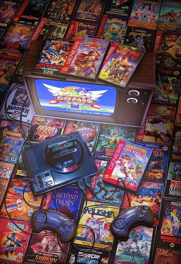 Immersing Into The World Of Gaming Art Wallpaper