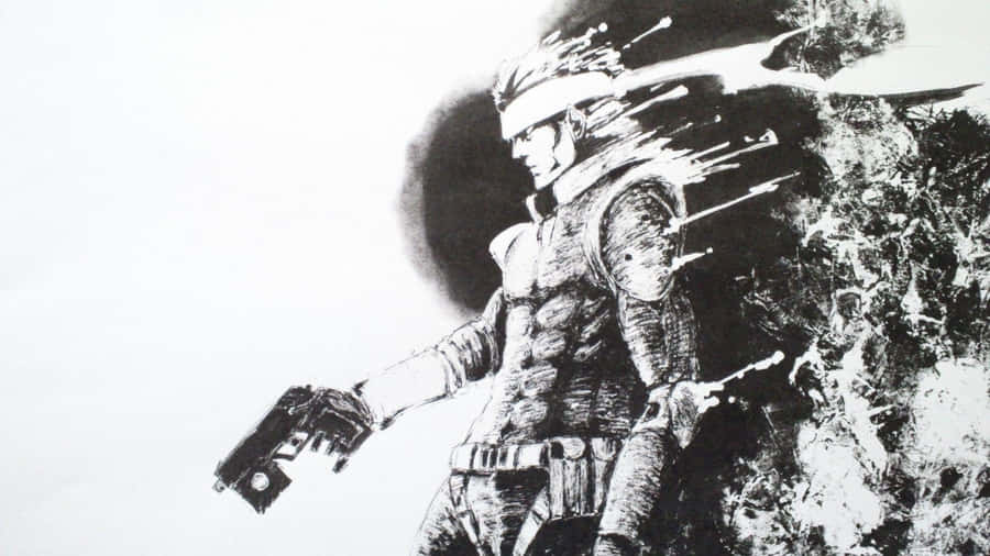 Immersive Action: Metal Gear Solid In 4k Wallpaper