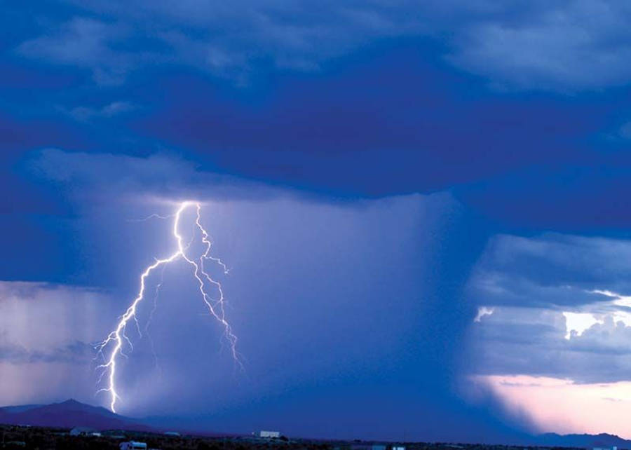 Immersive Wither Storm From Minecraft Spectrum Wallpaper