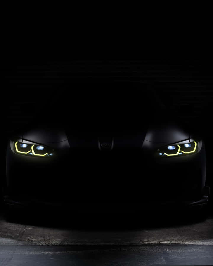 Imminent Fast Car Headlights Wallpaper