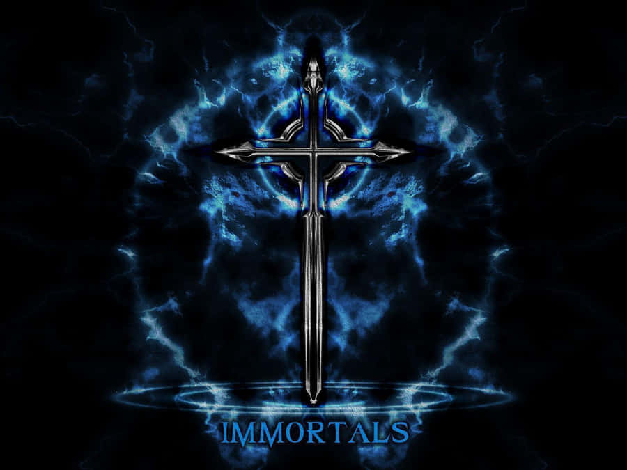 Immortal Blue Sword Wallpaper