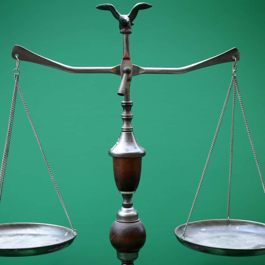 Impartial Scale Wallpaper