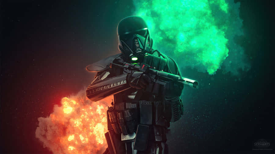 Imperial Army Fully Armed, Ready To Protect And Serve Wallpaper