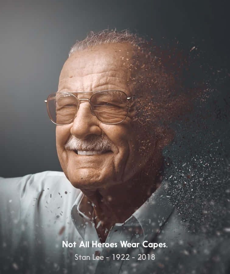 In Loving Memory Of Legendary Marvel Creator Stan Lee Wallpaper