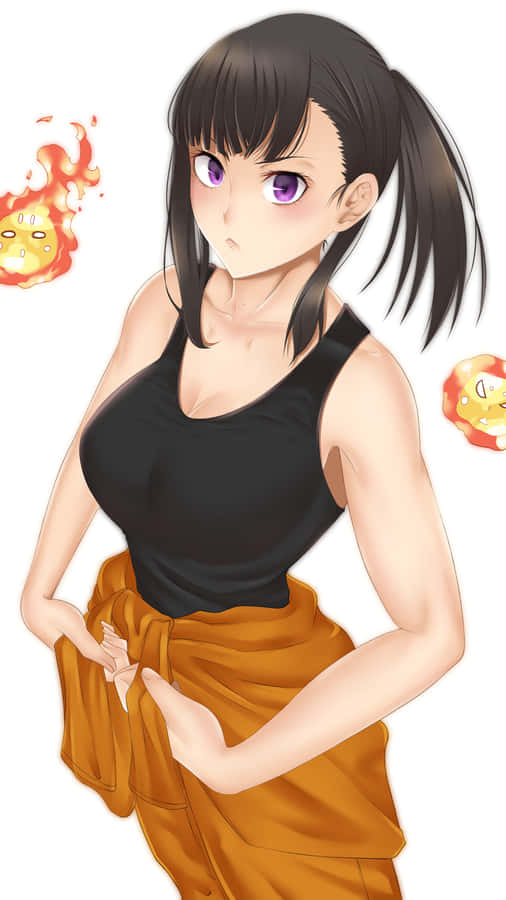 Inca Kasugatani Anime Character Wallpaper