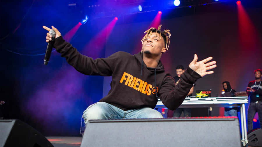 Incredible Juice Wrld Concert At Central Park Wallpaper